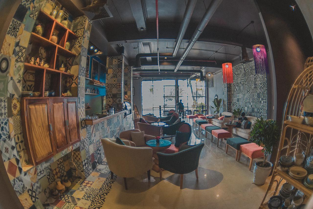 Geminai Hotel & Cafe Донгхой Экстерьер фото