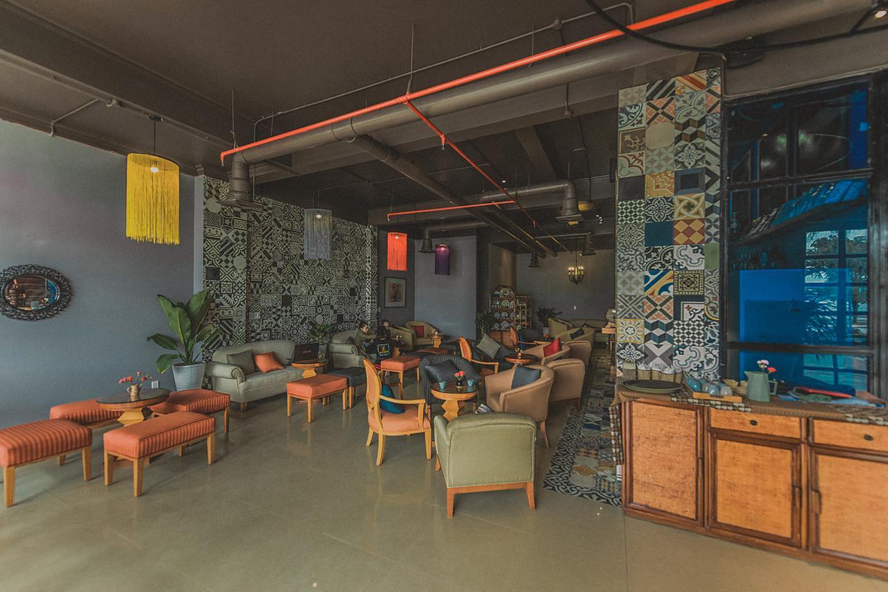Geminai Hotel & Cafe Донгхой Экстерьер фото