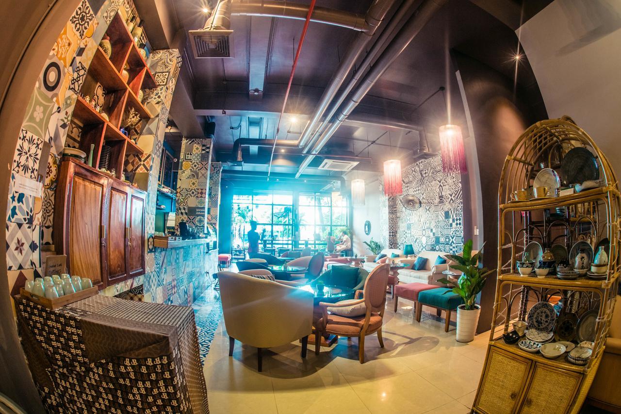 Geminai Hotel & Cafe Донгхой Экстерьер фото