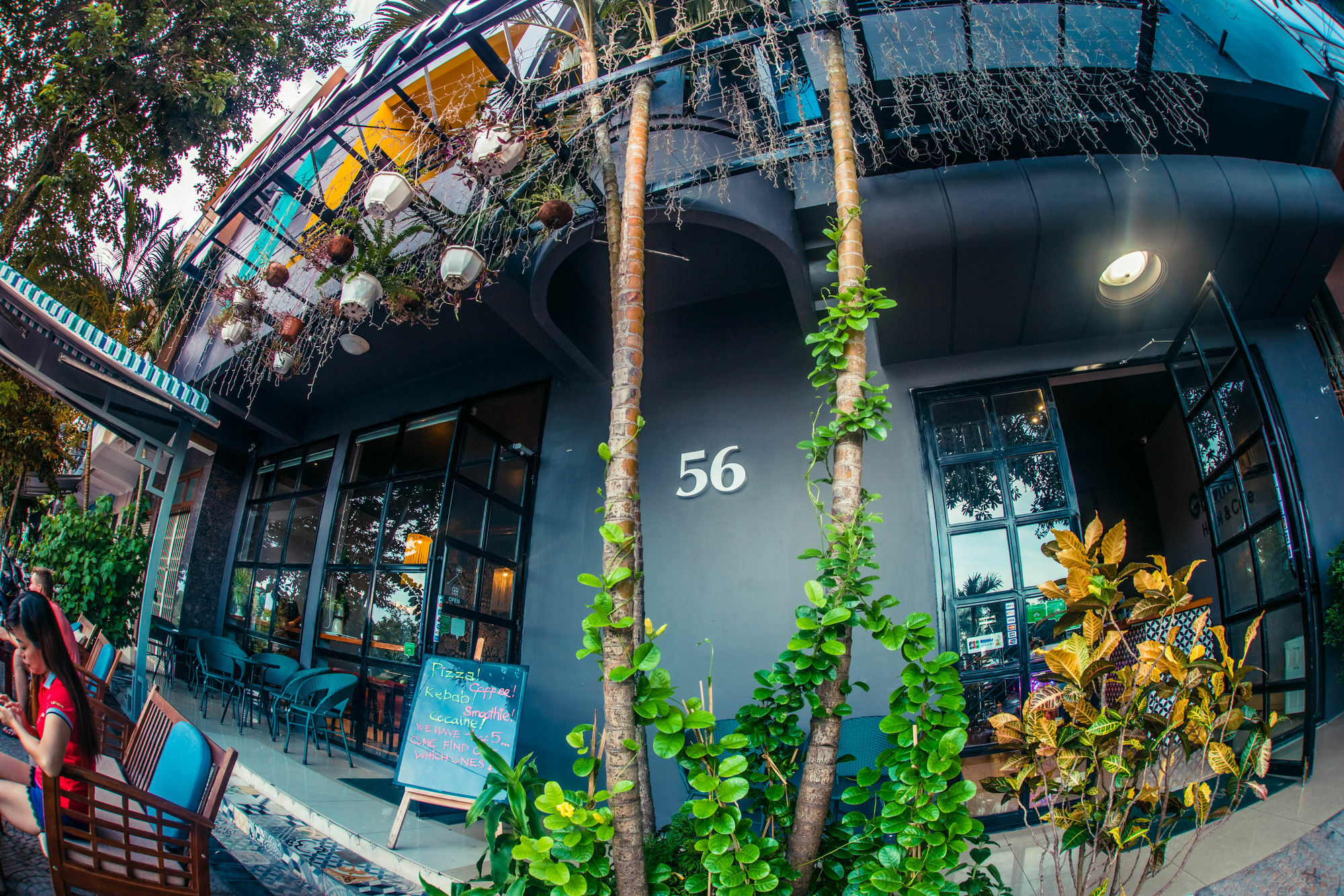 Geminai Hotel & Cafe Донгхой Экстерьер фото